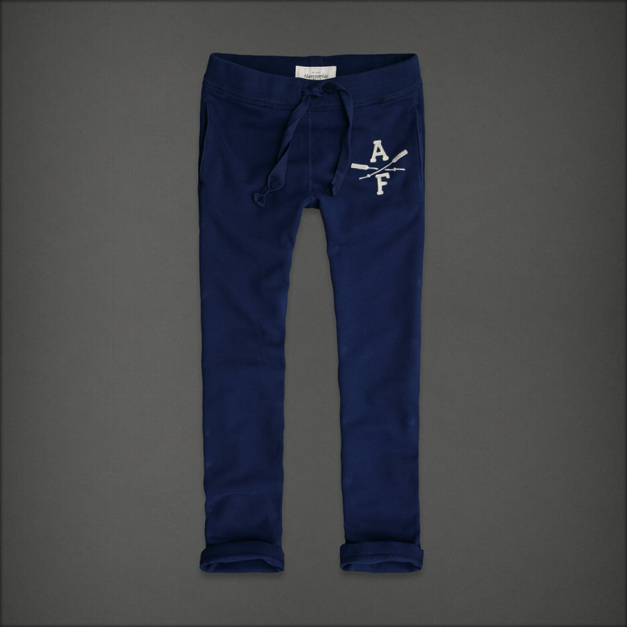 Abercrombie Fitch Hombres Clásico Pantalones deportivos AF7306